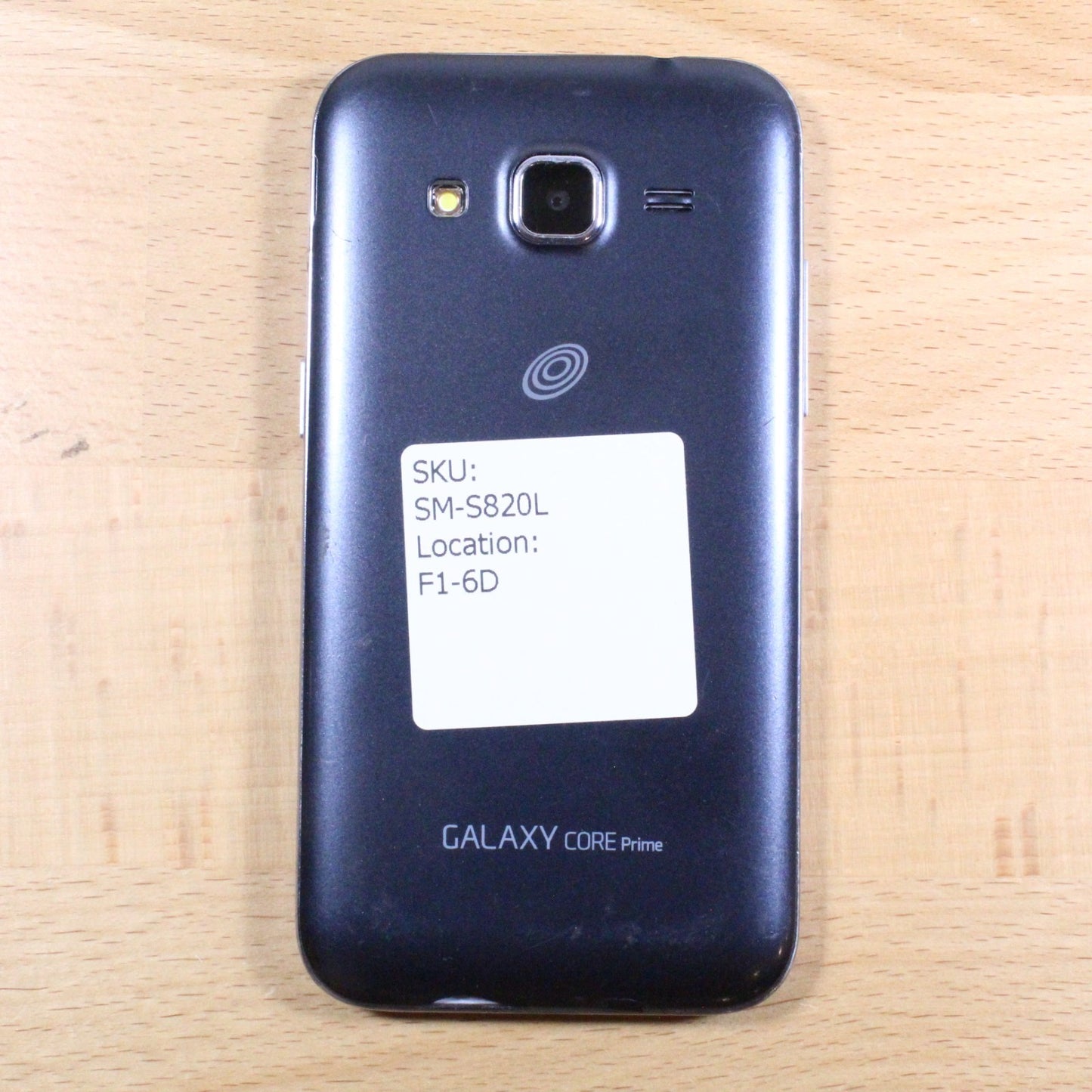 Samsung Galaxy Core Prime SM-S820L Tracfone Gray Smartphone For Parts #343