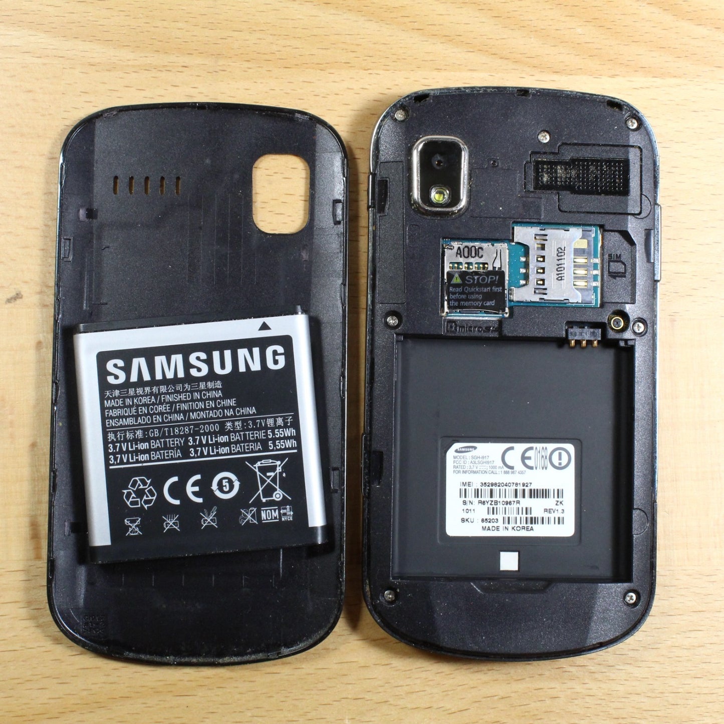 Samsung Focus SGH-i917 AT&T Smartphone Good #365