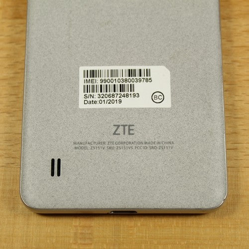 ZTE Visible R2 Z5151V Smartphone Locked ASIS For Parts or Repair Scrap