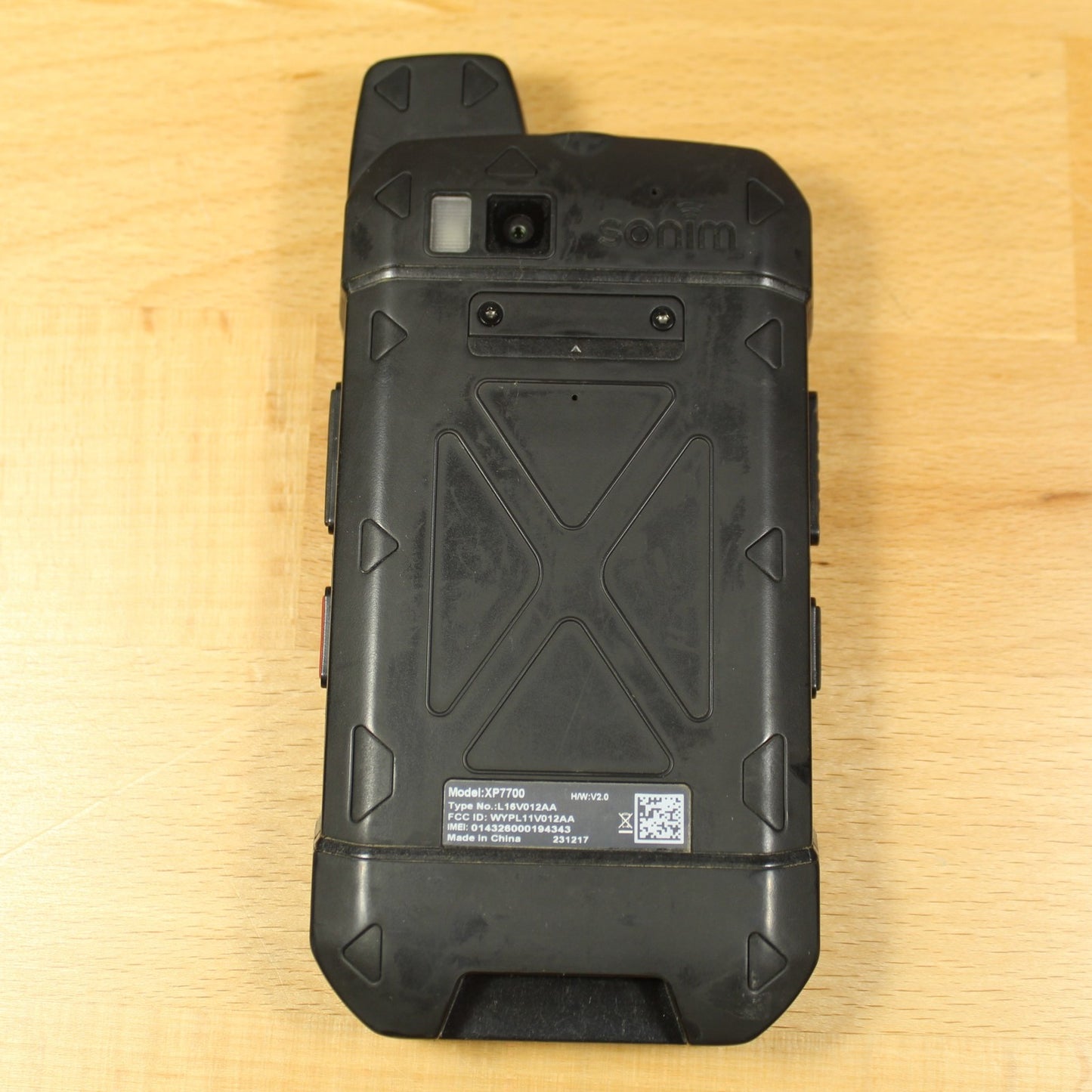 SONIM XP7700 Rugged Smartphone Locked ASIS For Parts or Repair
