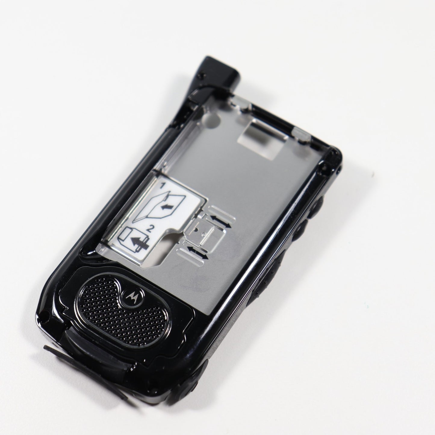 New Motorola i860 Back Housing W/Speaker Replacement OEM Part - iDen Radio
