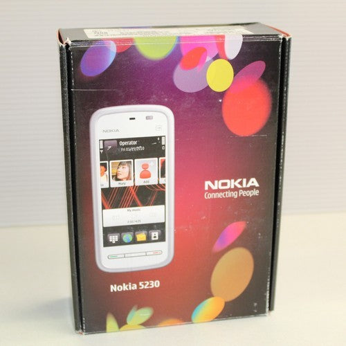 Rare Vintage Nokia 5230 Phone White In Box Complete Movistar International