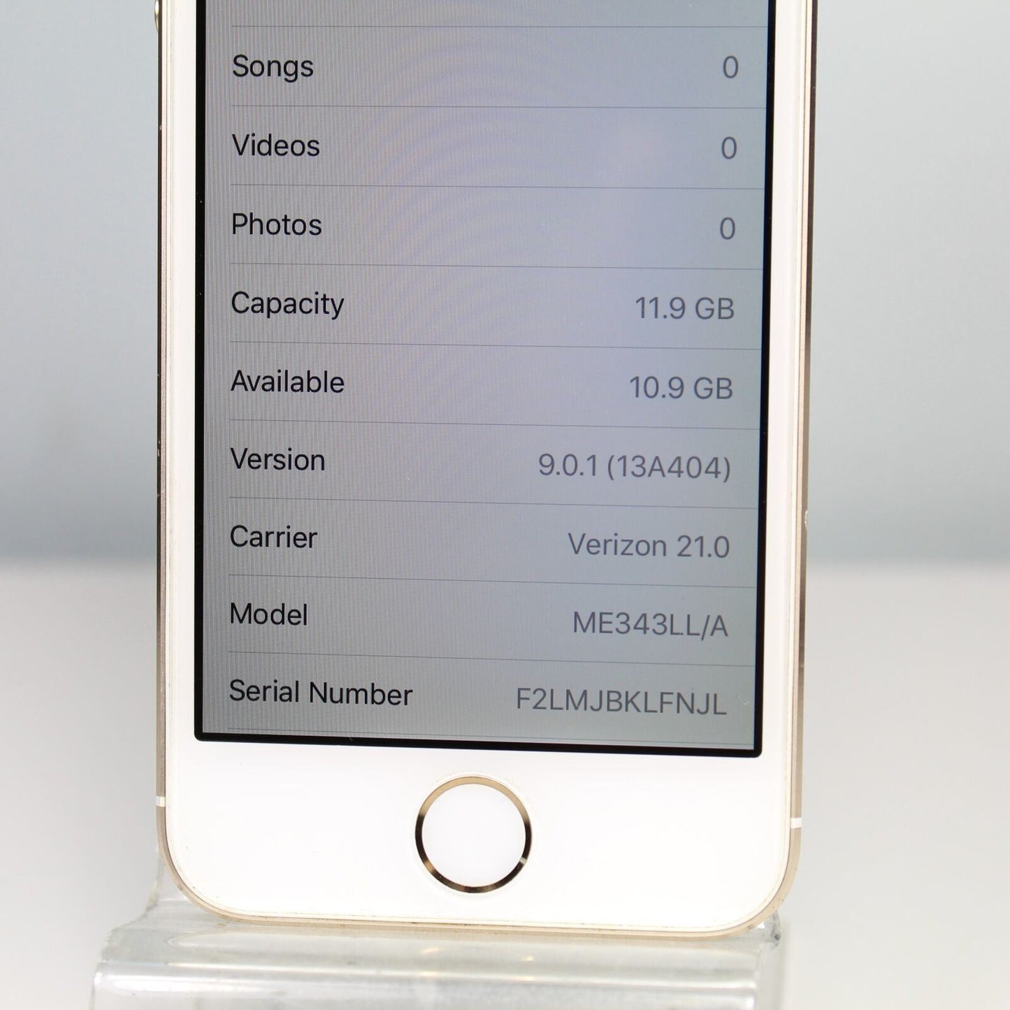 Vintage Apple iPhone 5s A1533 4G LTE Smartphone Gold 32GB Wifi Ready