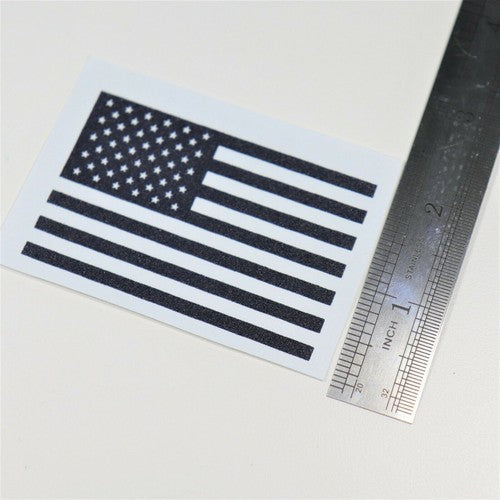 3 X 2 U.S.A Flag Iron On Decal - For Jackets, Shirts, Hats - DIY Project