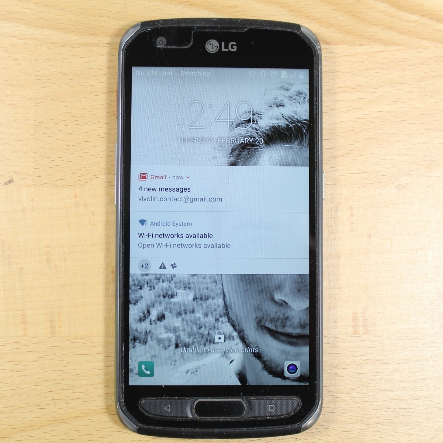 LG X Venture US701 Smartphone Black For Parts #093