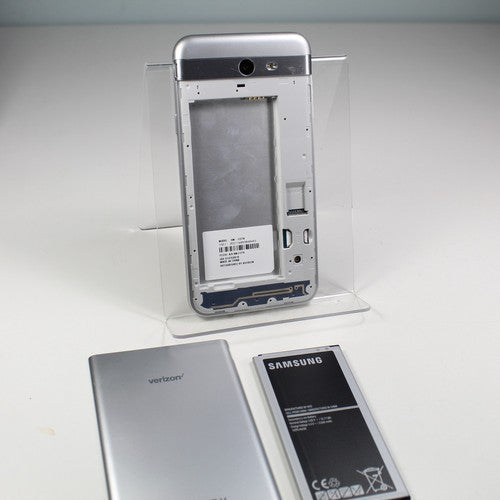 Samsung Galaxy J7 V Verizon Smartphone 4G LTE Silver 16GB For Parts