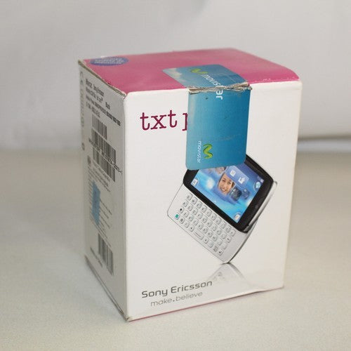 Rare Vintage Sony Ericsson TXT Pro CK15a (Movistar Phone 2G GSM Black In Box