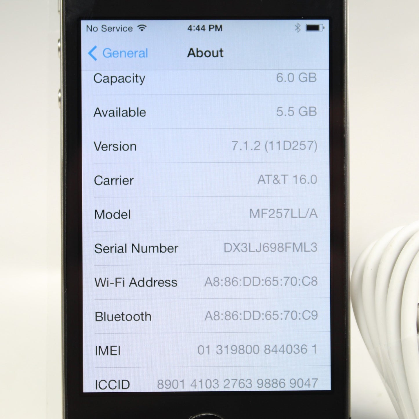 Vintage Apple iPhone 4 A1332 AT&T Smartphone 3G Black 8GB IOS 7 In Box