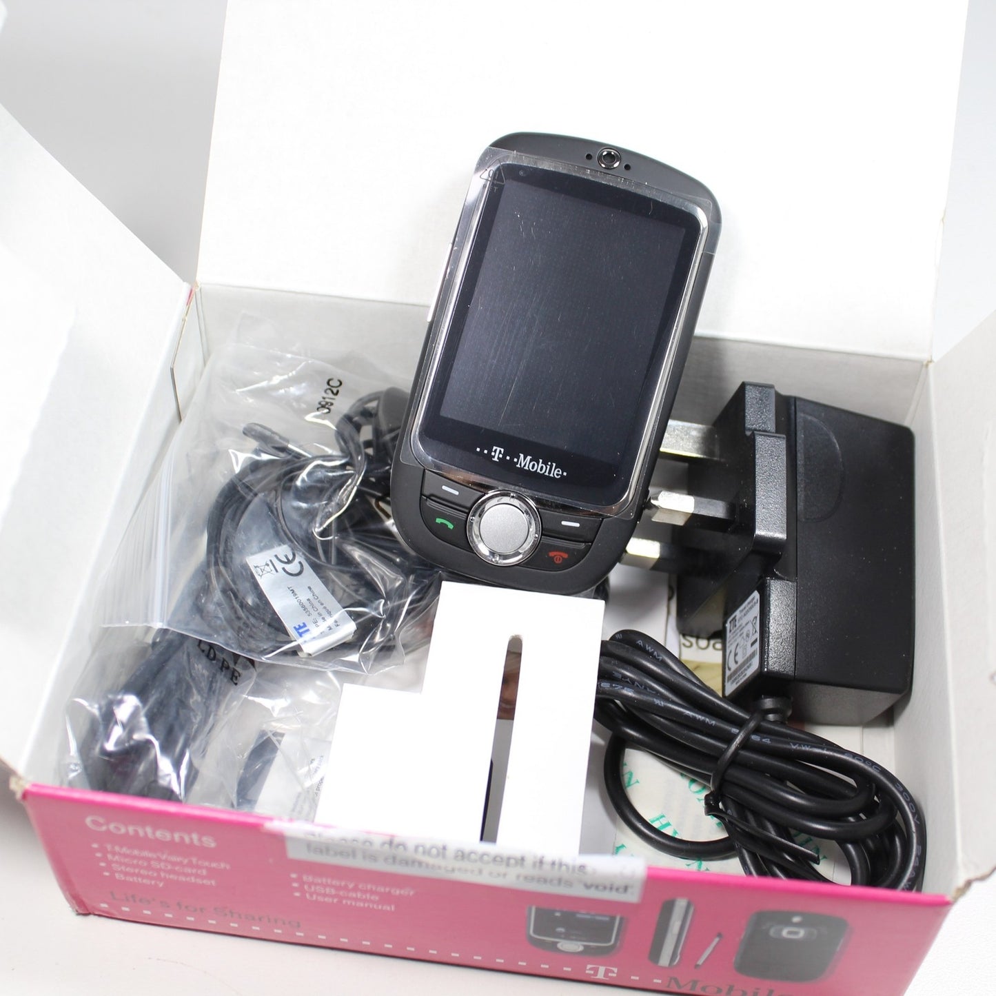 Rare Vintage ZTE X760 Vairy Touch T-Mobile Smartphone 2008 Collectible In Box