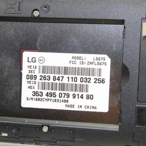 Vintage Classic LG Tribute 5 LS675 Sprint 4G LTE Smartphone Black 8GB
