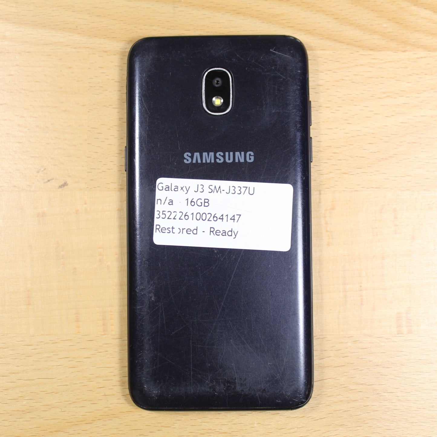 Samsung Galaxy J3 SM-J337U 16GB Smartphone Good #202