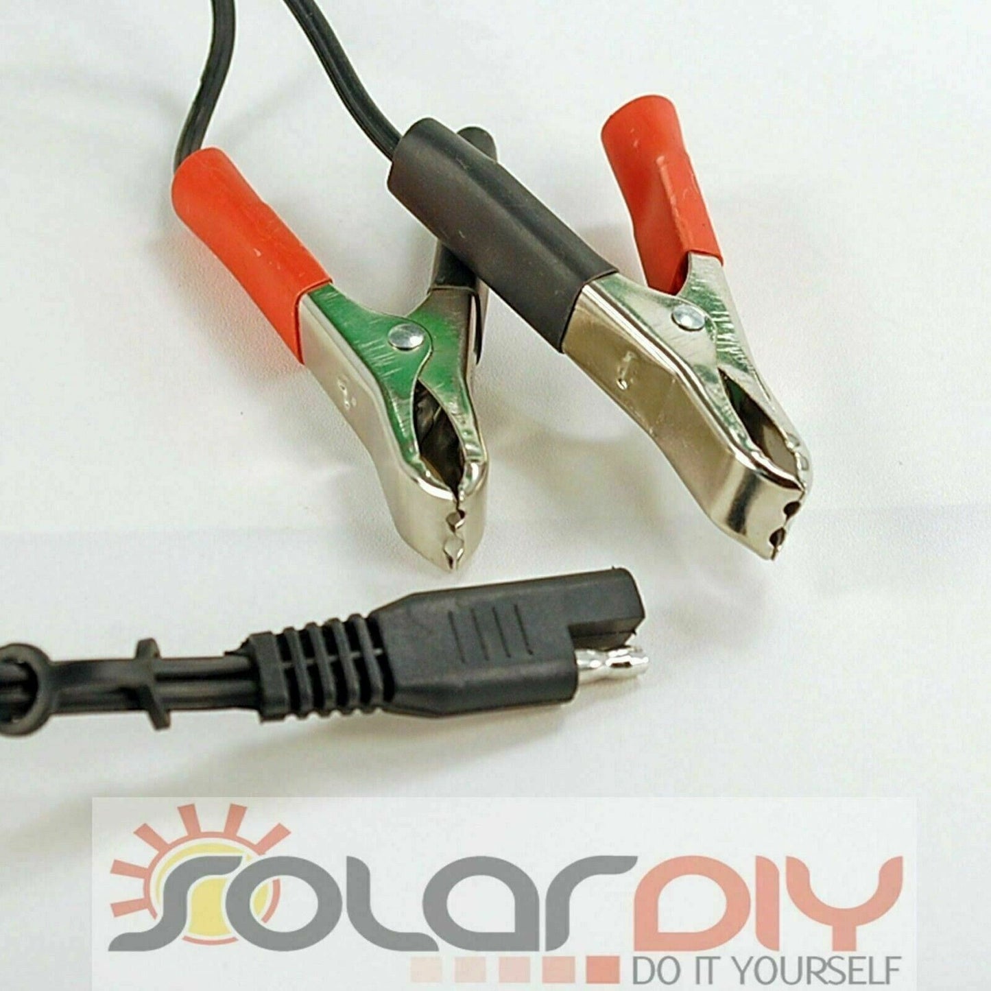 SAE Alligator Connector Battery Survival DC Solar Auto Power Trailer Plug Cable