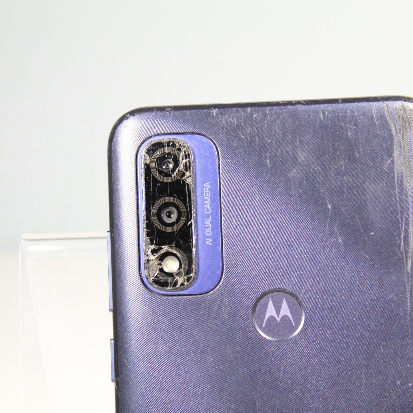 Motorola Moto G Pure 2021 XT2163 Smartphone 4G LTE 32GB Blue For Parts