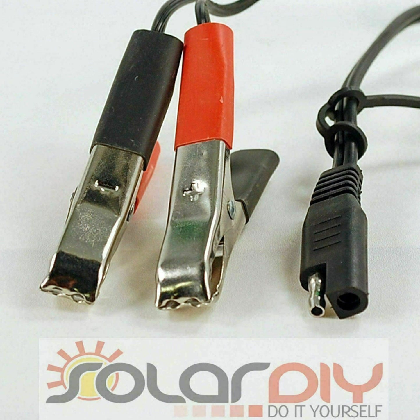 SAE Alligator Connector Battery Survival DC Solar Auto Power Trailer Plug Cable