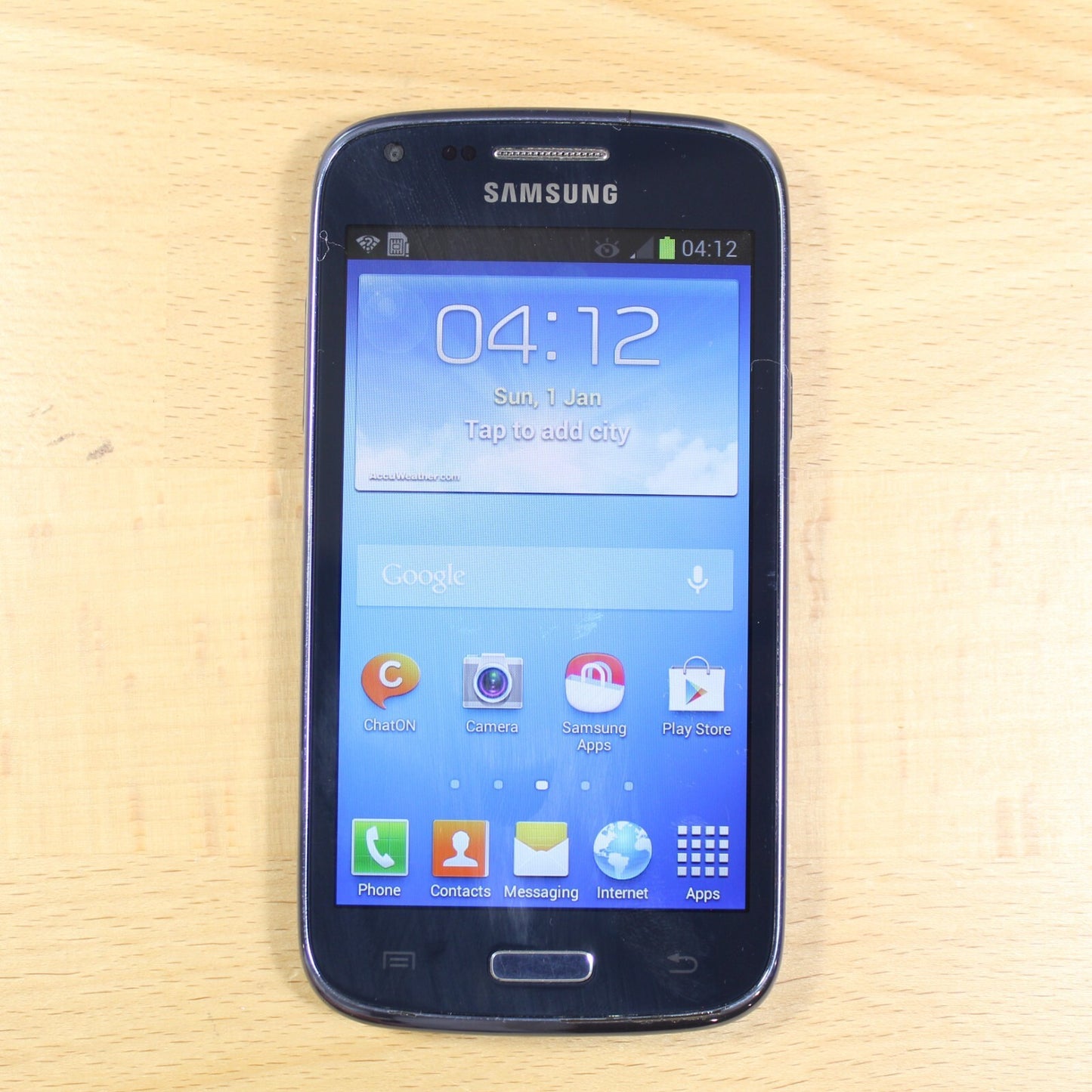 Samsung Galaxy Core GT-I8260 Unlocked 8GB Smartphone Good #138