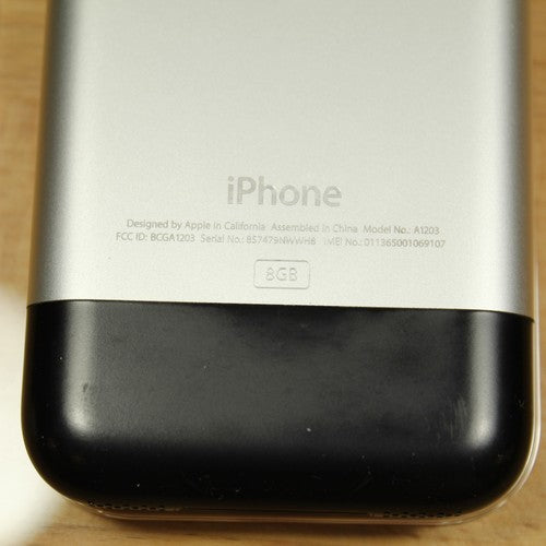 Very Rare Apple iPhone 1st Generation IOS 1 A1203 8GB AT&T In Box Collectible