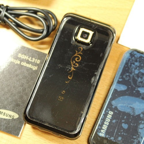 Rare Vintage Samsung SGH-L310 Phone Unlocked In Box Black Gold No Battery