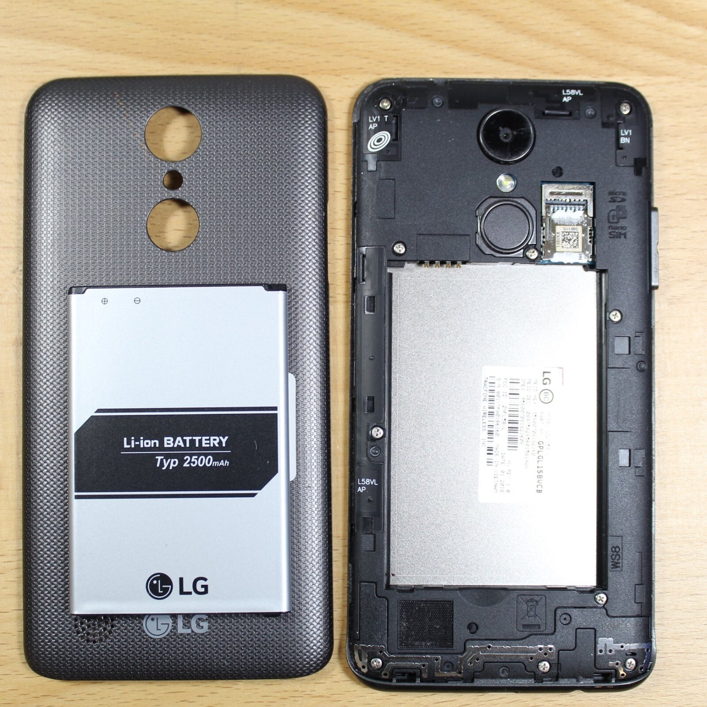 LG Rebel 3 L158VL TracFone Smartphone Gray Good #149