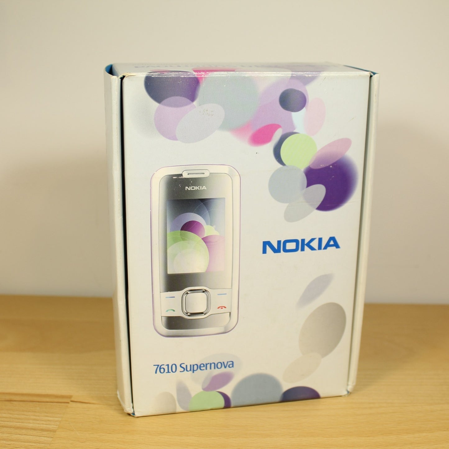 Rare Vintage Nokia 7610 Supernova Black In Box Collectible