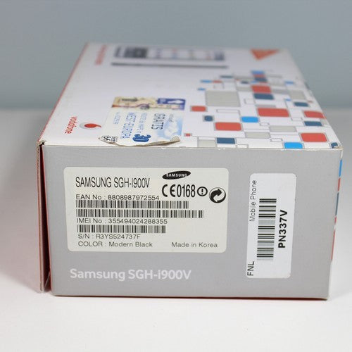 2009 Rare Vintage Samsung SGH-i900V Phone Gray In Box VodaFone International