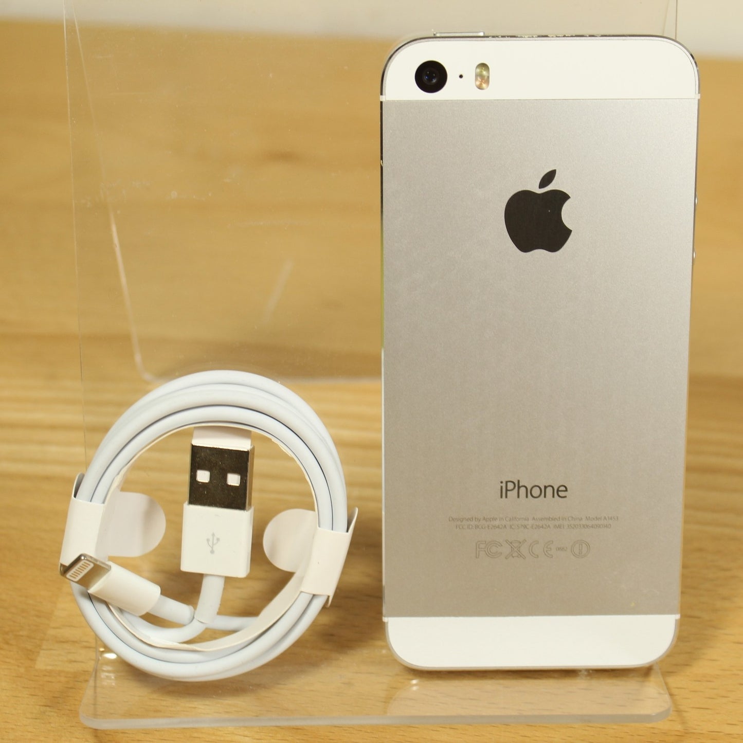 Unlocked Apple iPhone 5s Phone IOS 12 Silver 16GB A1453 4G LTE Global 09014