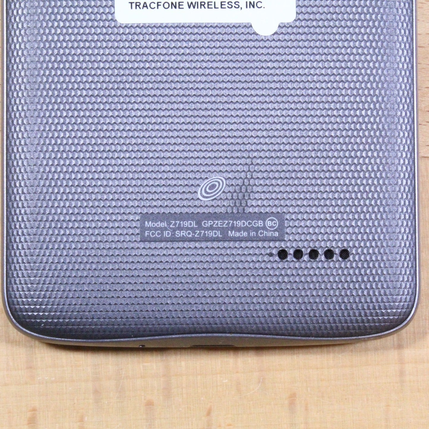 Z719 Blade Z Tracfone Black Smartphone Locked #312