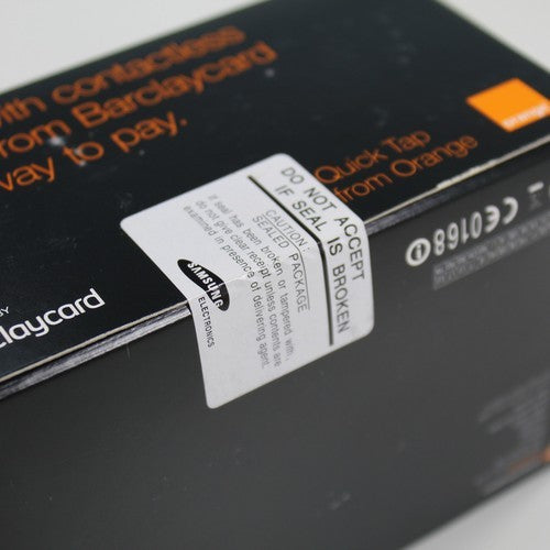 Vintage Samsung S5780 Wave 578 Phone Black In Box Complete Orange International