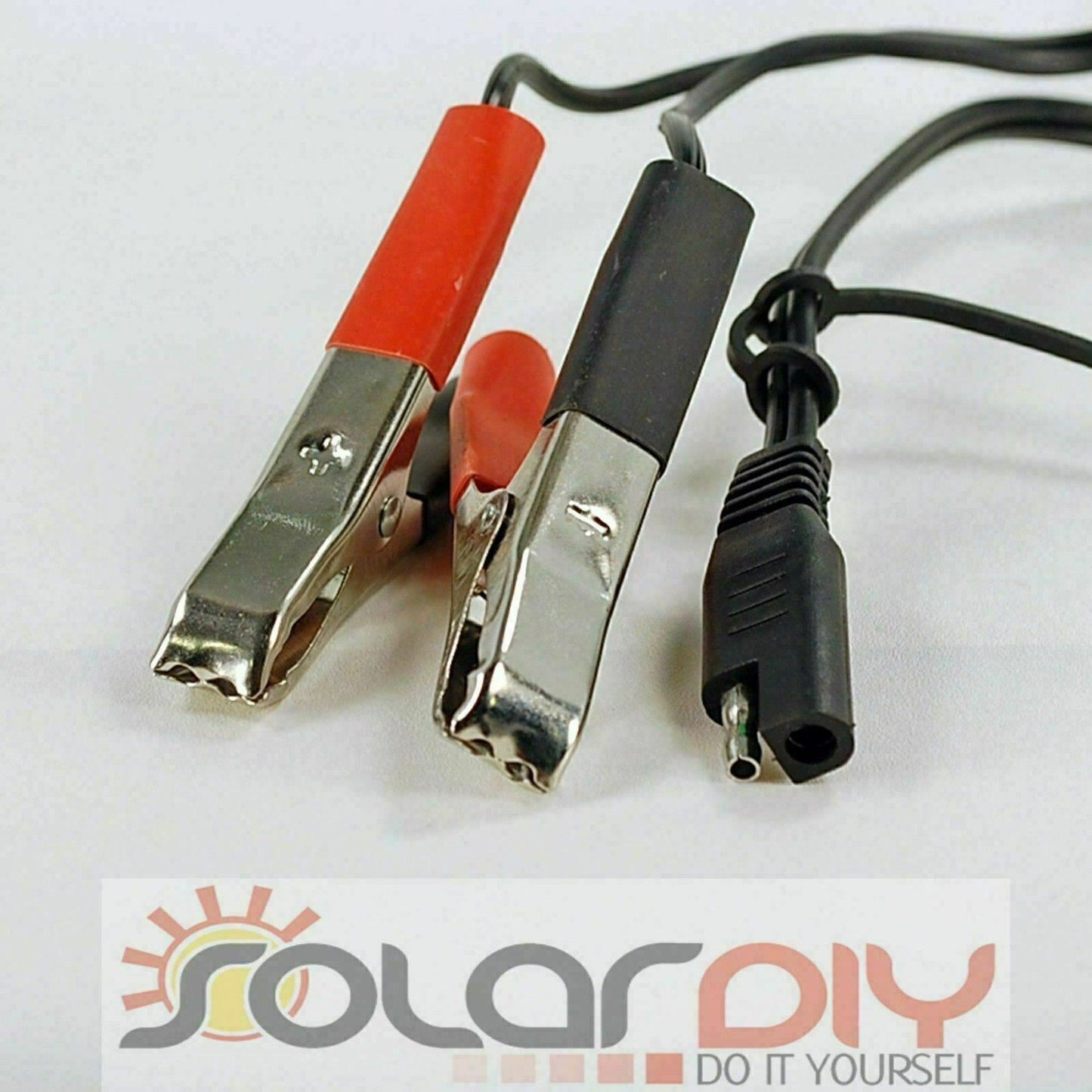 SAE Alligator Connector Battery Survival DC Solar Auto Power Trailer Plug Cable