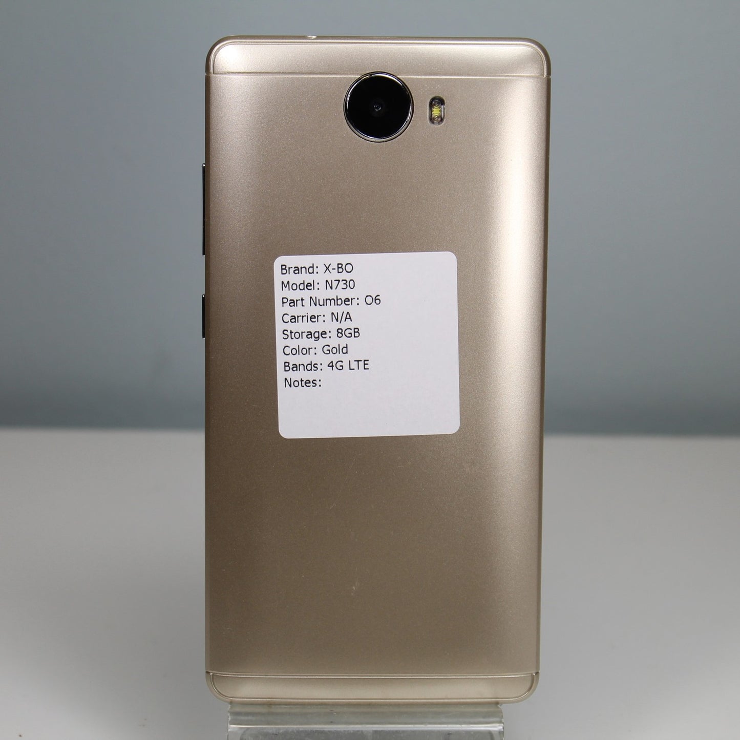 X-BO N730 O6 4G LTE Smartphone - Gold, 8GB