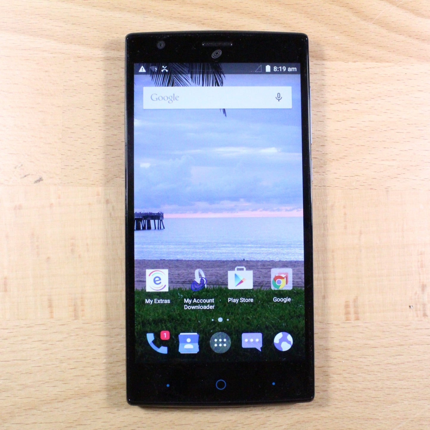 Z955L Z Max 2 Tracfone Black Smartphone Good #313