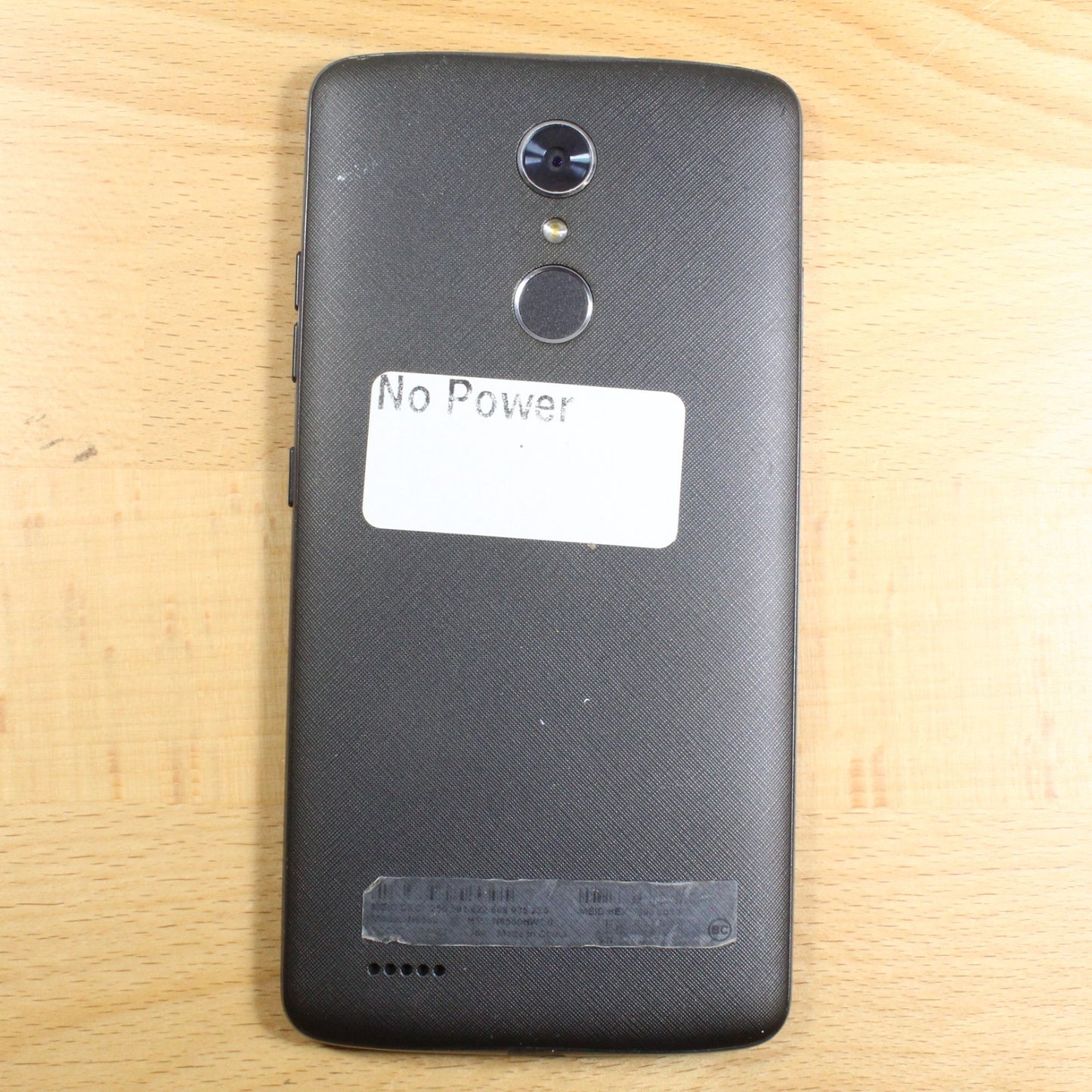 MAX XL N9560 Gray Smartphone For Parts #356
