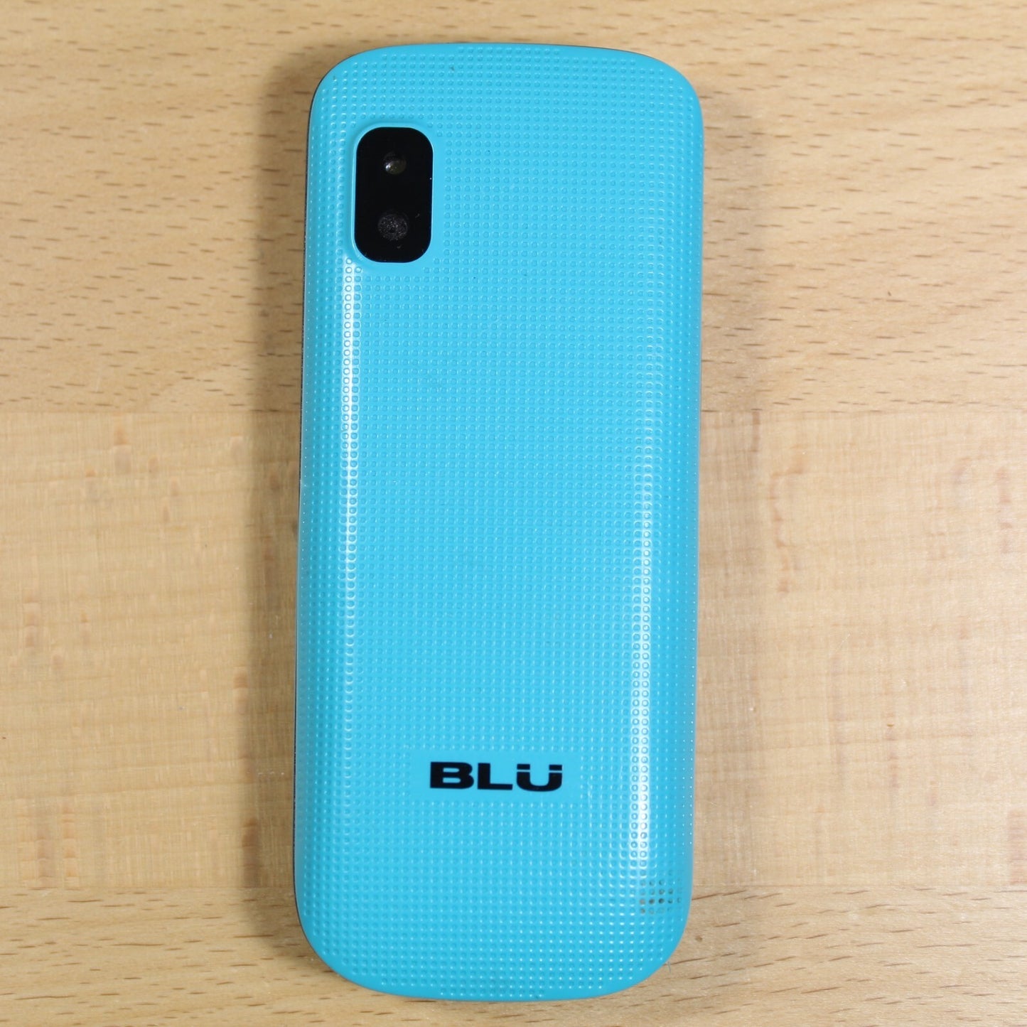 Vintage BLU Aria T174i Unlocked Blue Cell Phone Good #210