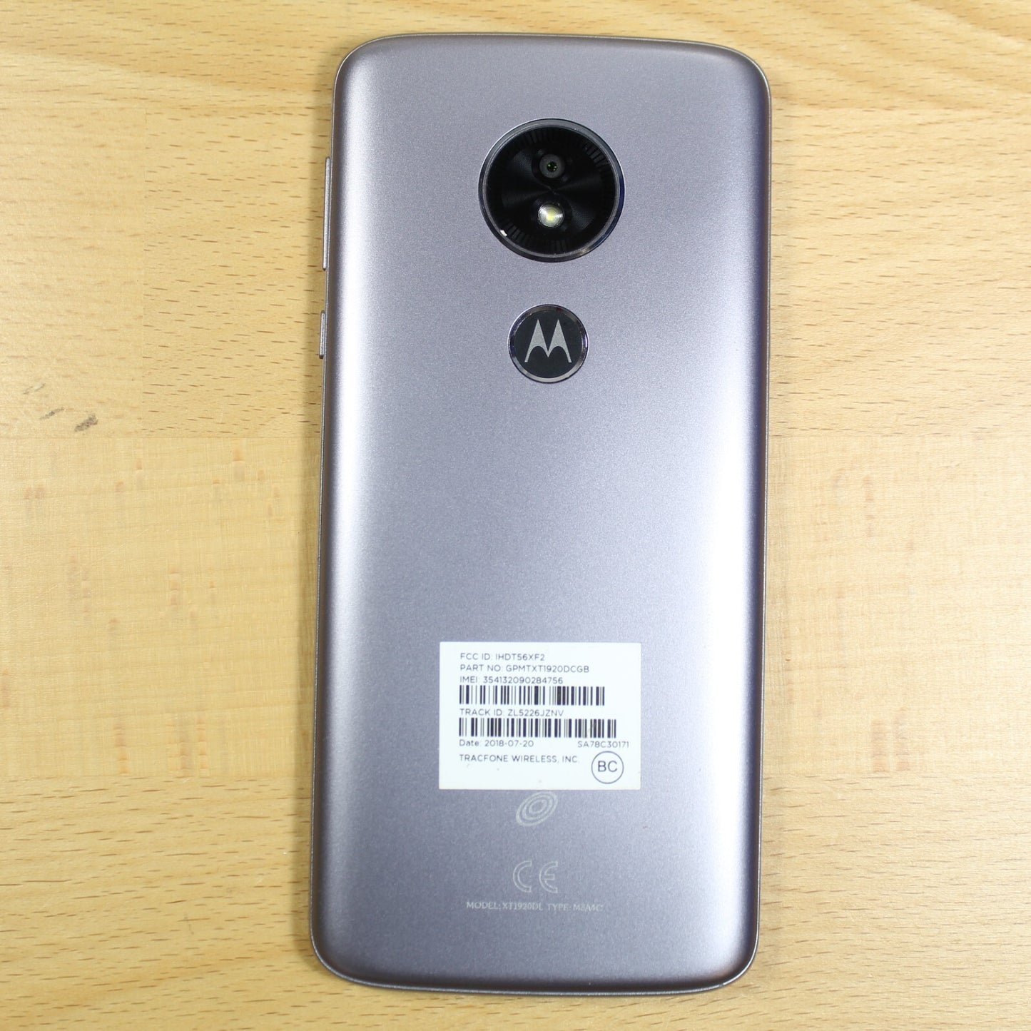 Motorola E5 TracFone Smartphone XT1920DL XT1920 For Parts #155