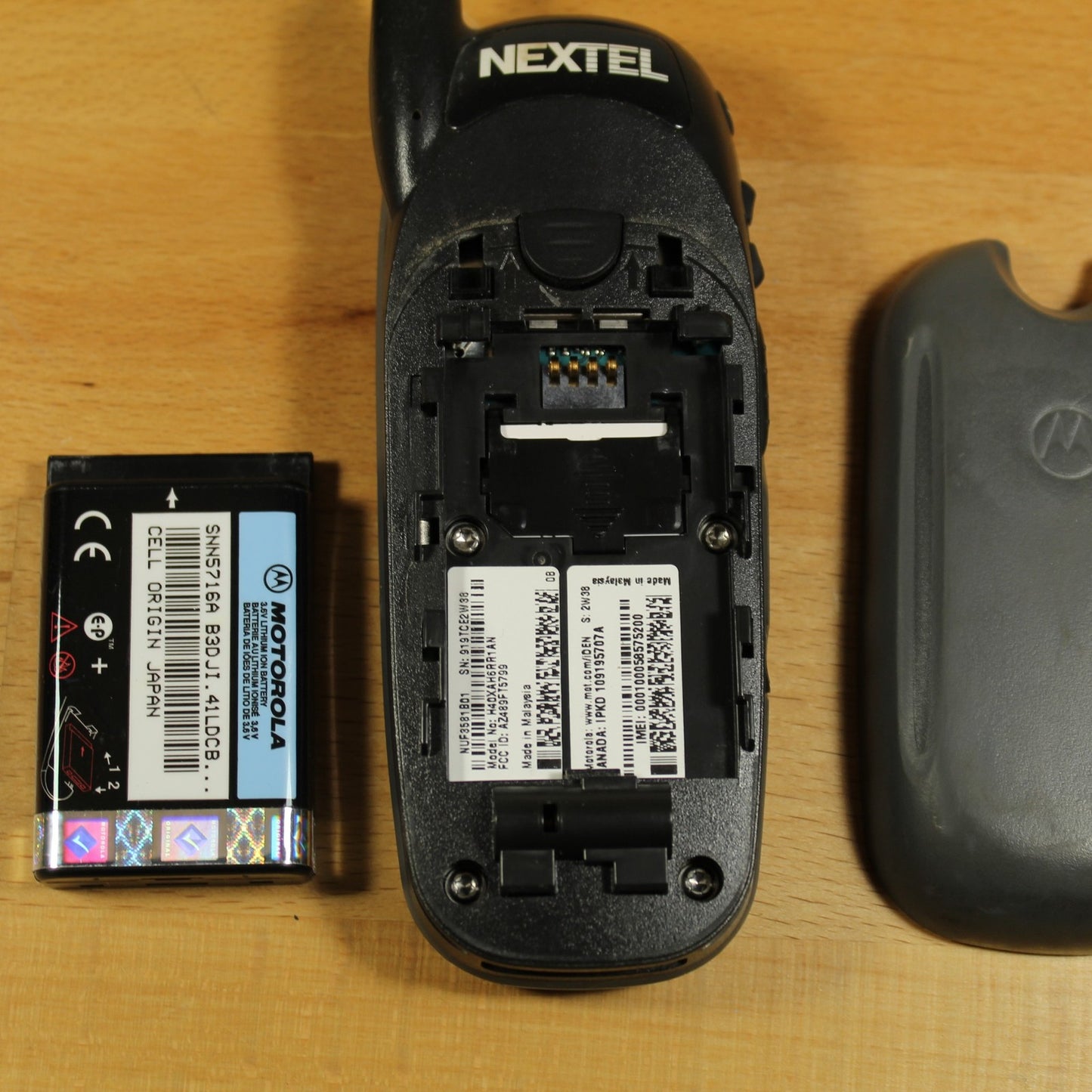 Motorola i55sr (Nextel) Cell Phone iDen - POWERS ON!