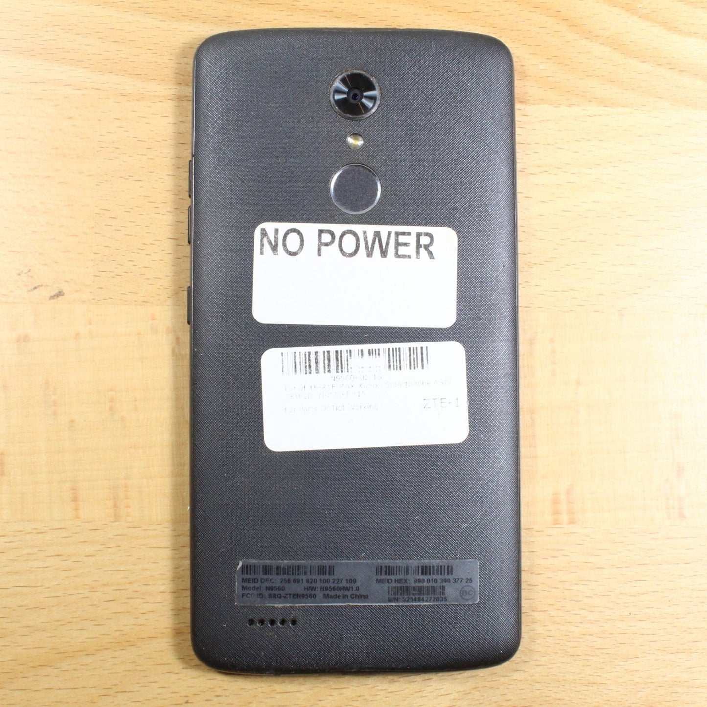 MAX XL N9560 Gray Smartphone For Parts #355