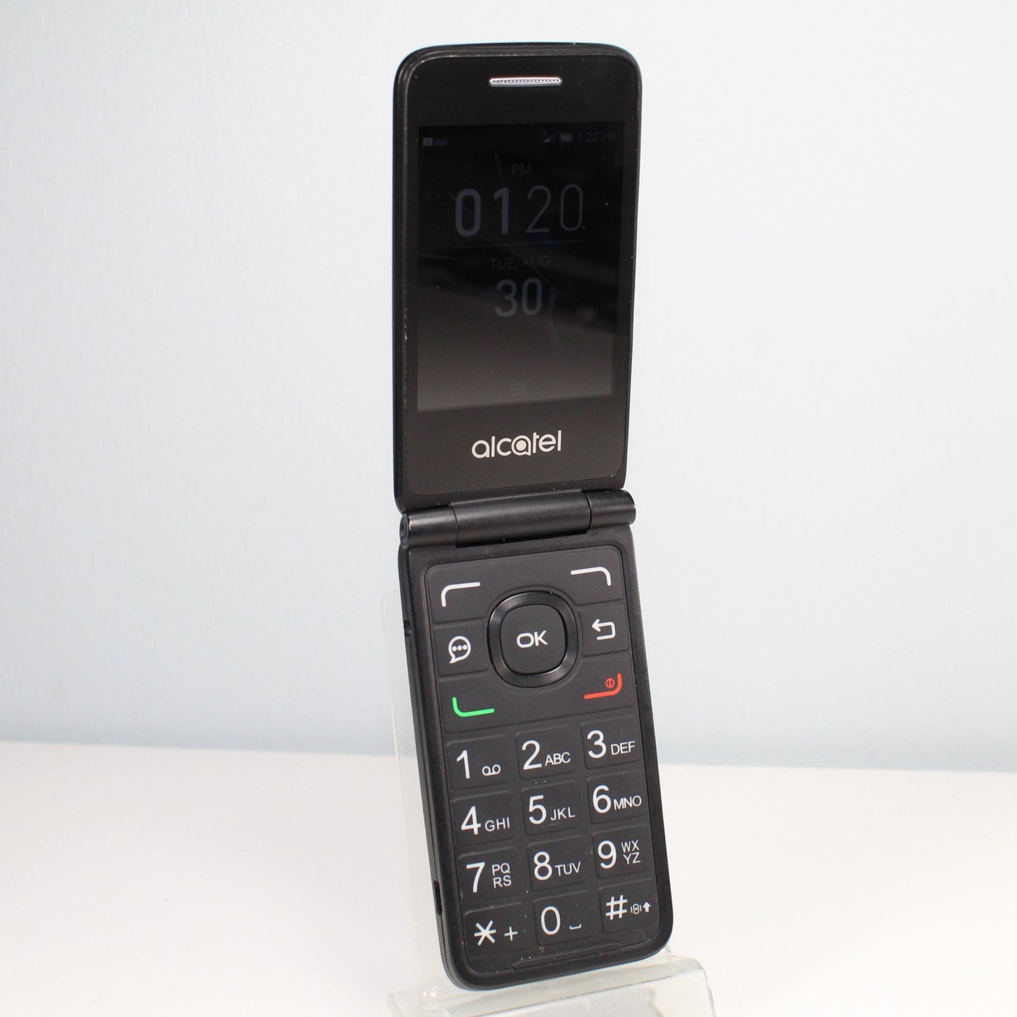Alcatel Quickflip 4044T (Virgin Mobile) 4G LTE Smartphone - Black, 8GB