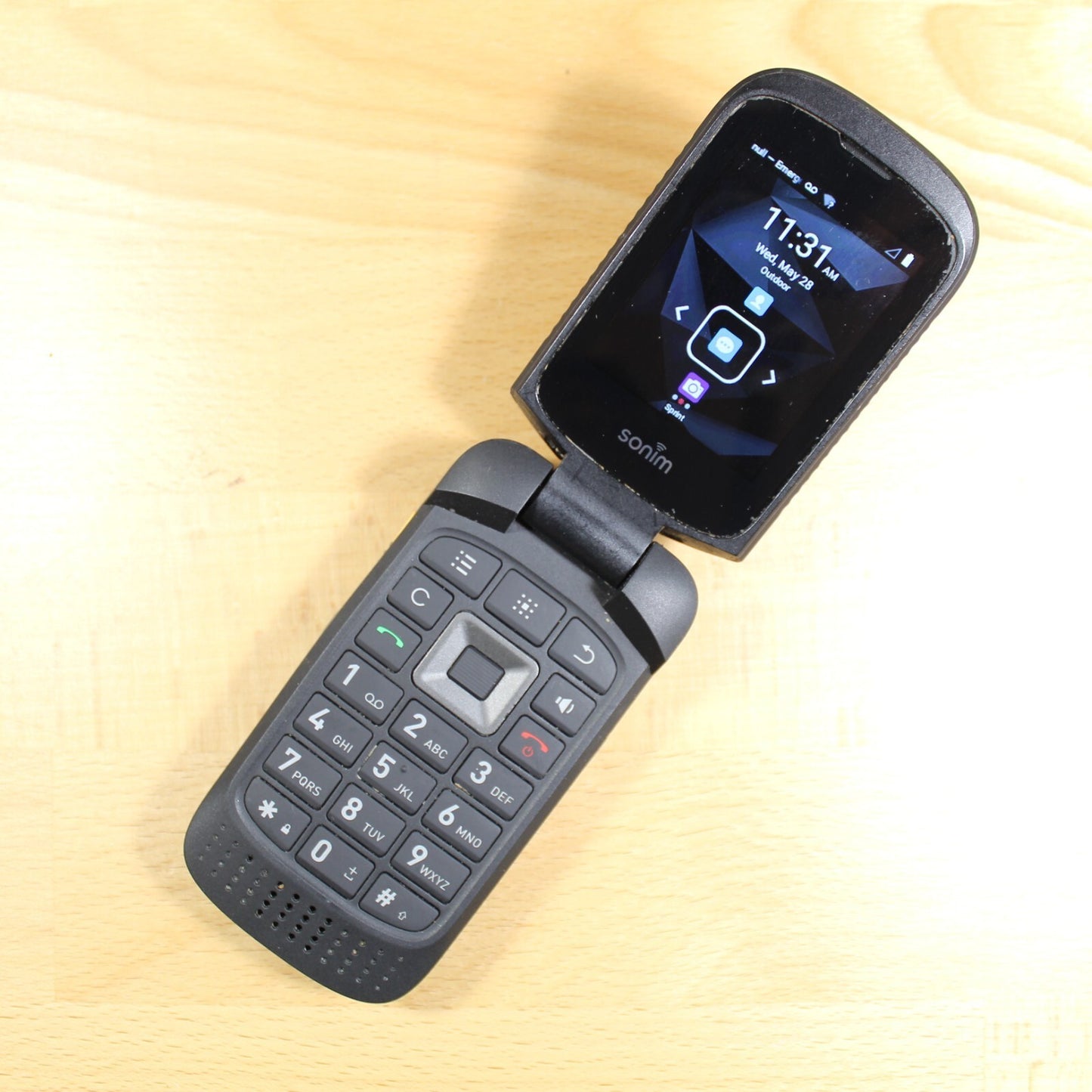 Sonim XP3 XP3800 Sprint Rugged Flip Phone Pre-Owned