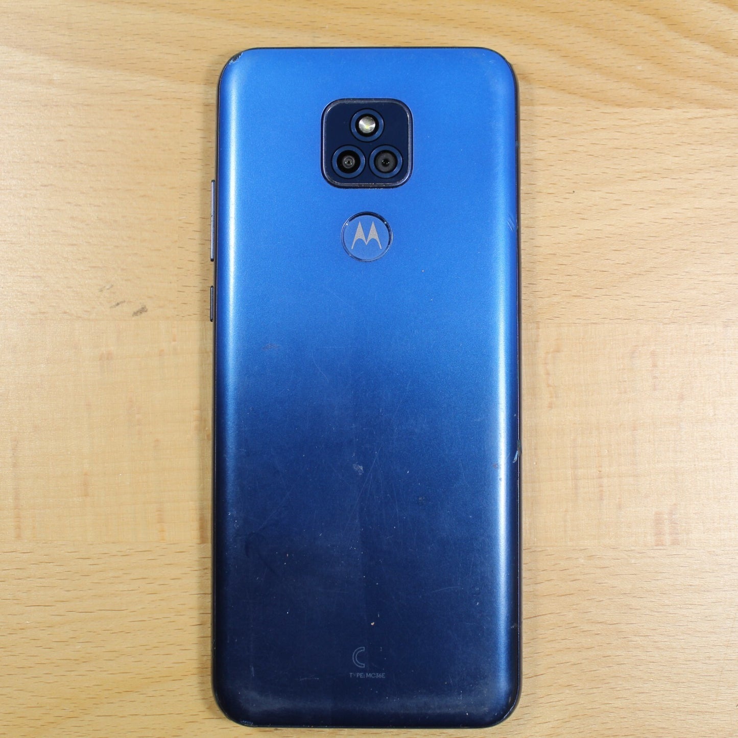 Motorola Moto G Play 2021 MC36E Metro Blue Smartphone For Parts #241
