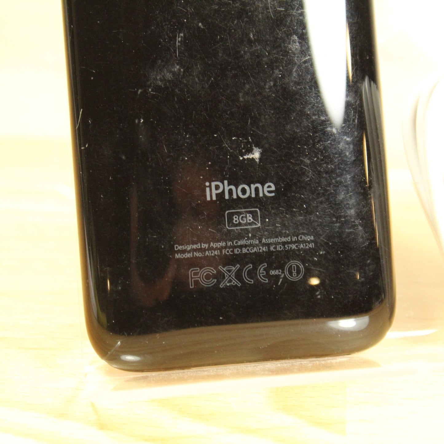 Vintage Apple iPhone 3G 8GB A1241 AT&T Smartphone Black IOS 4 Collectible Rare