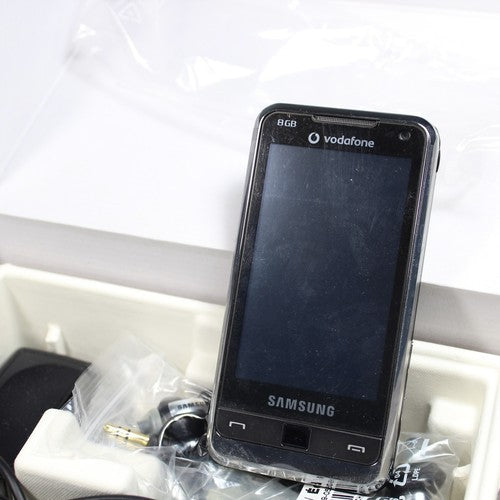 2009 Rare Vintage Samsung SGH-i900V Phone Gray In Box VodaFone International