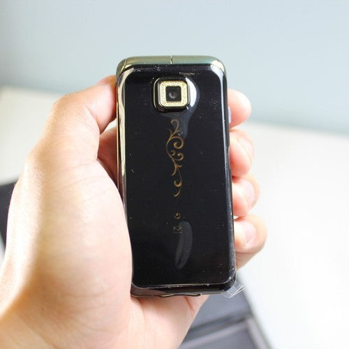 Rare Vintage Samsung SGH-L310 Phone Unlocked In Box Black Gold No Battery