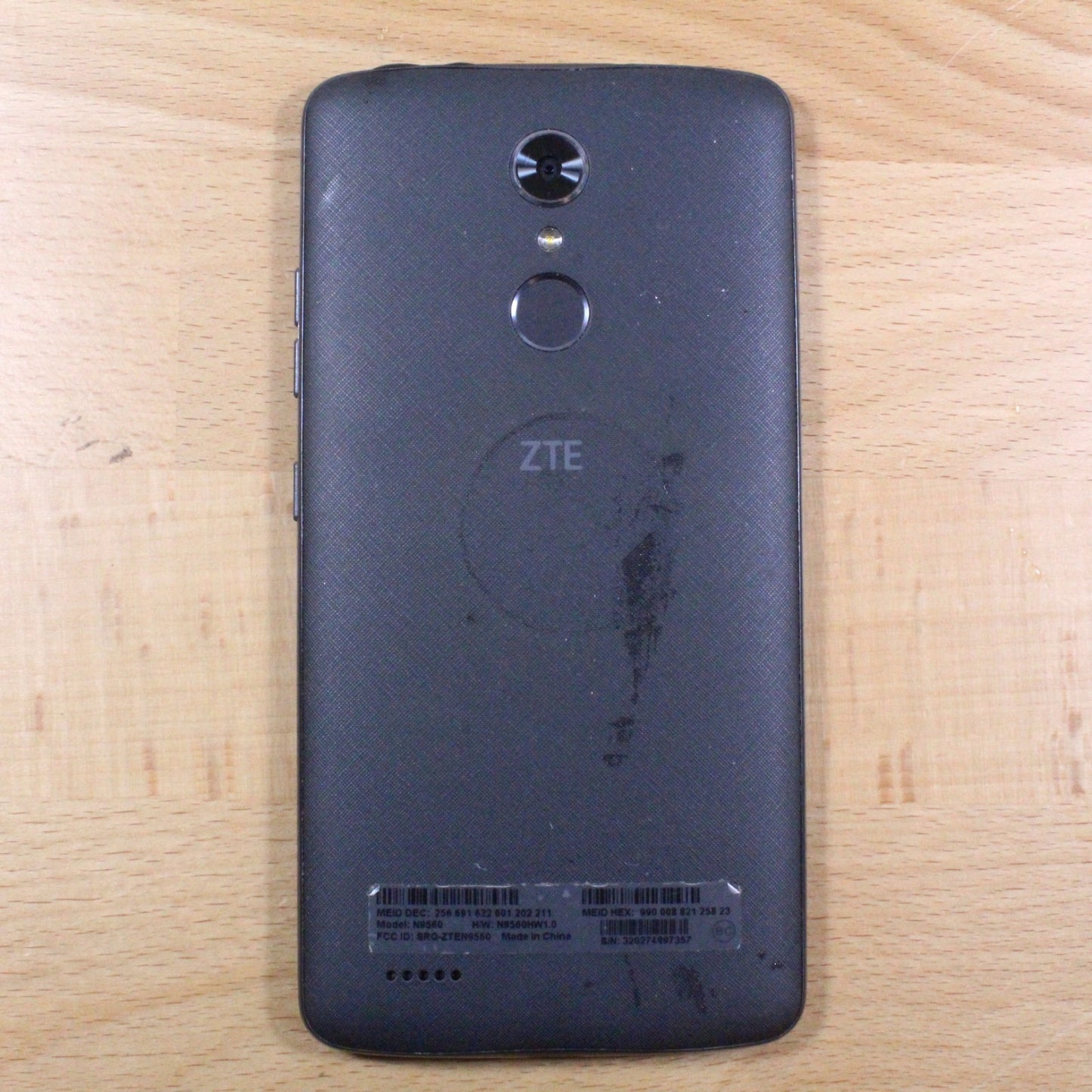 N9560 Max XL Cricket Black Smartphone For Parts #324