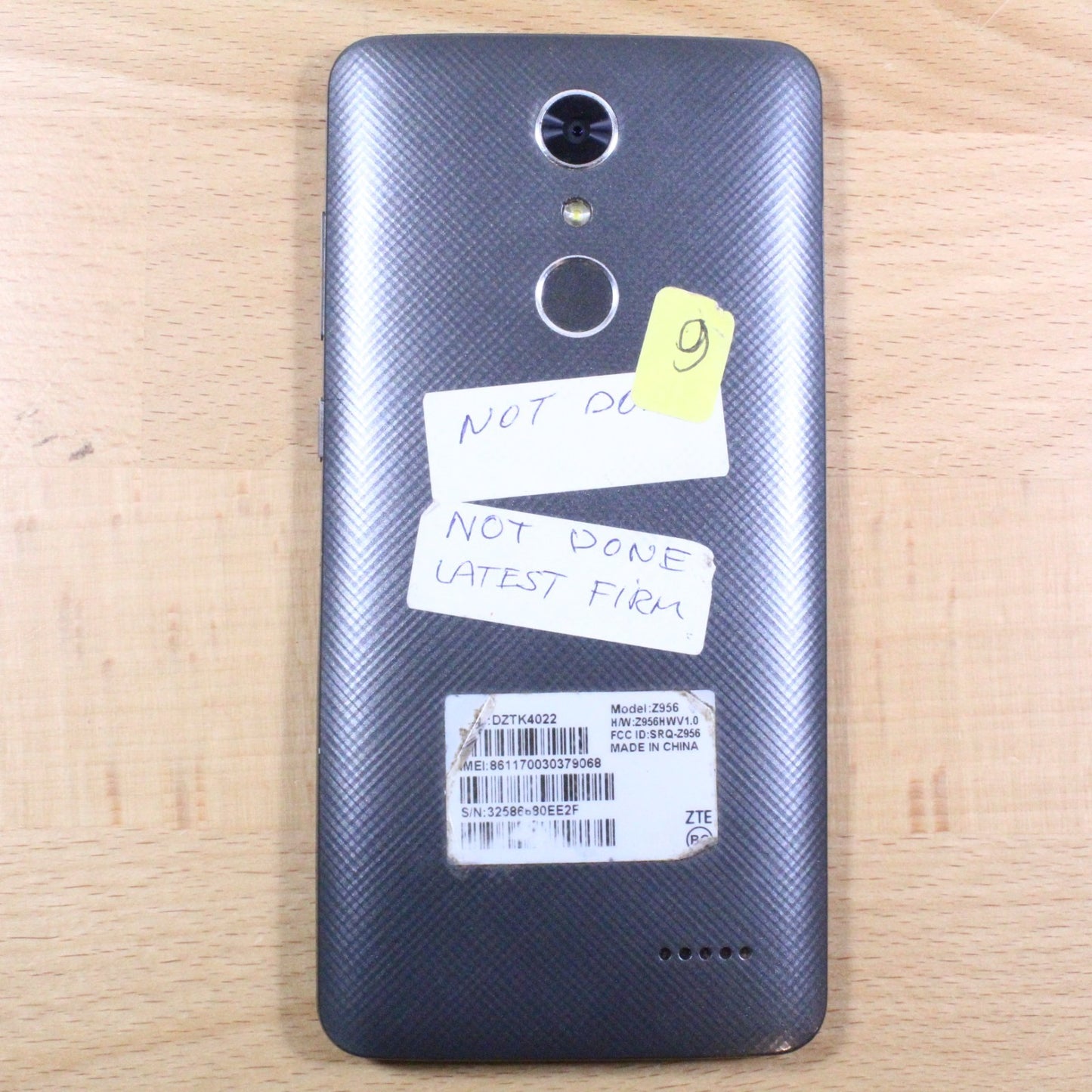 Z956 Grand Gray Smartphone For Parts #320
