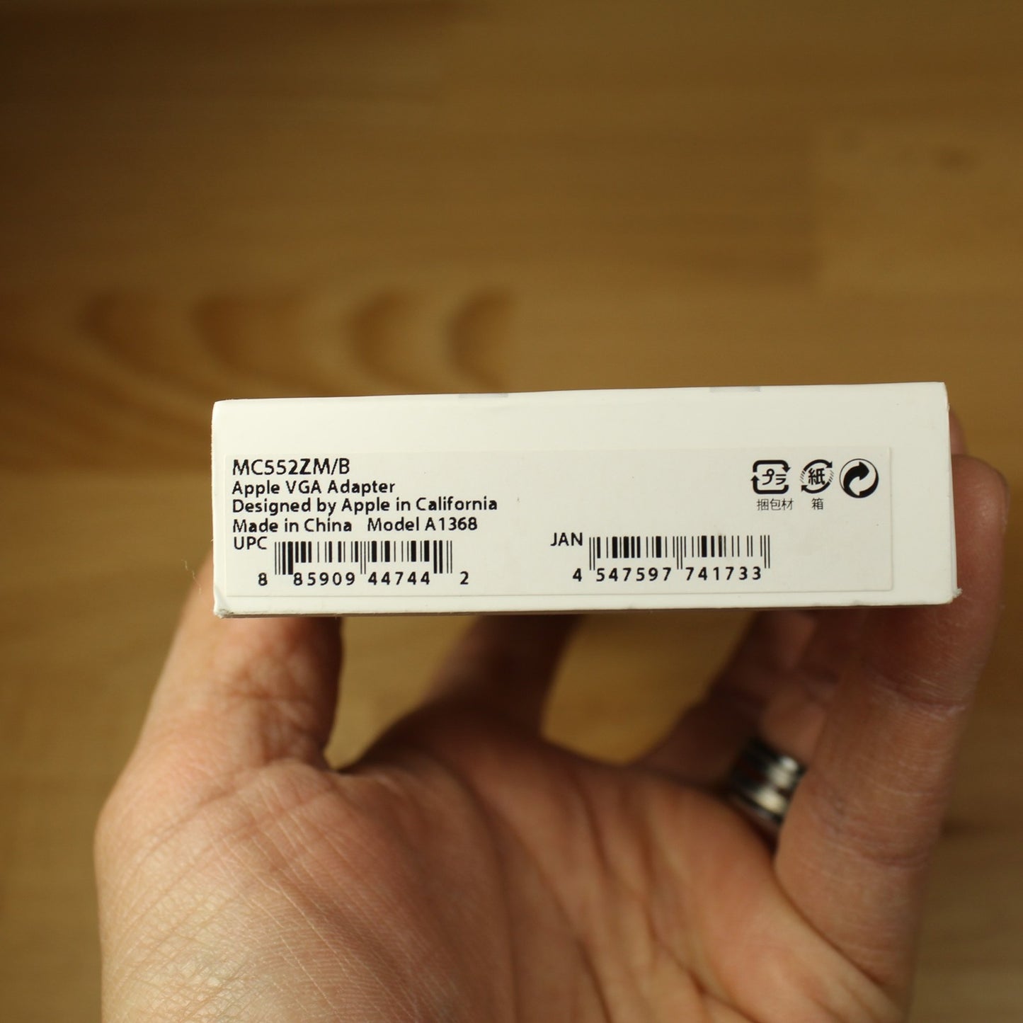 Vintage Apple Dock Connector to VGA Adapter 30-pin Original Box A1368 MC552ZM/B