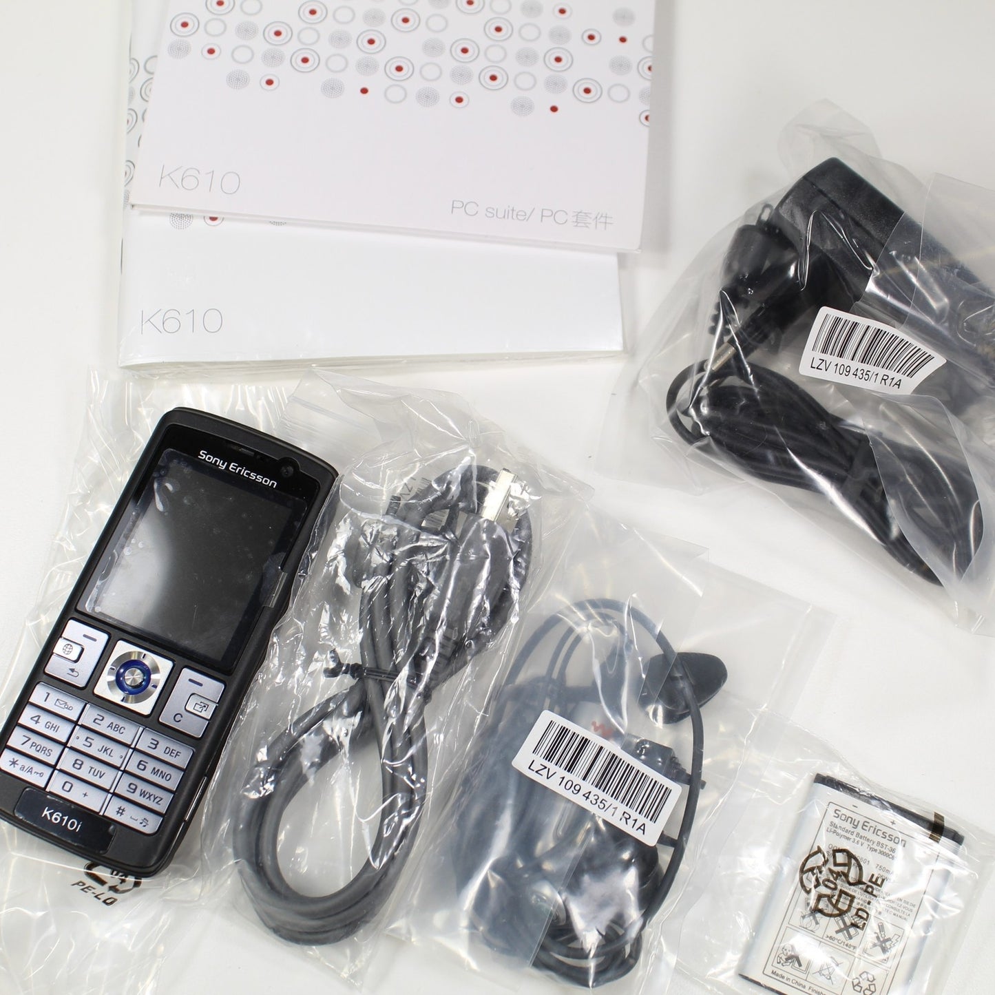 Rare Vintage Sony Ericsson K610i Phone Black Genuine Original In Box Collectible