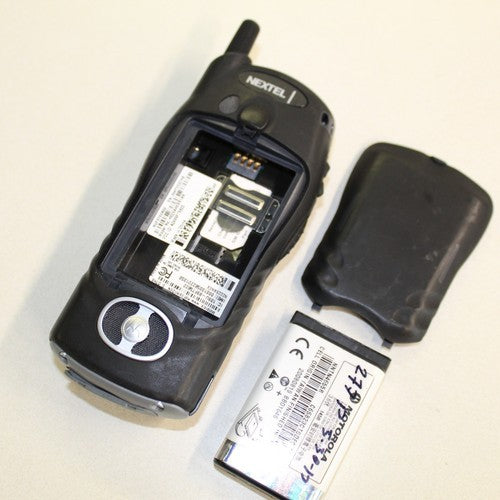 Rare Vintage Motorola i305 Nextel Phone iDen PTT Black Rugged Collectible