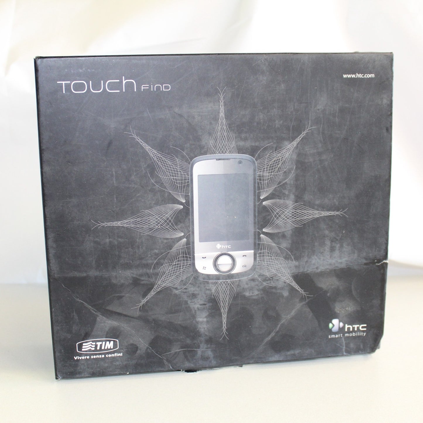 Rare HTC Polaris POLA200 Touch Find Phone Black In Box TIM Italian For Parts