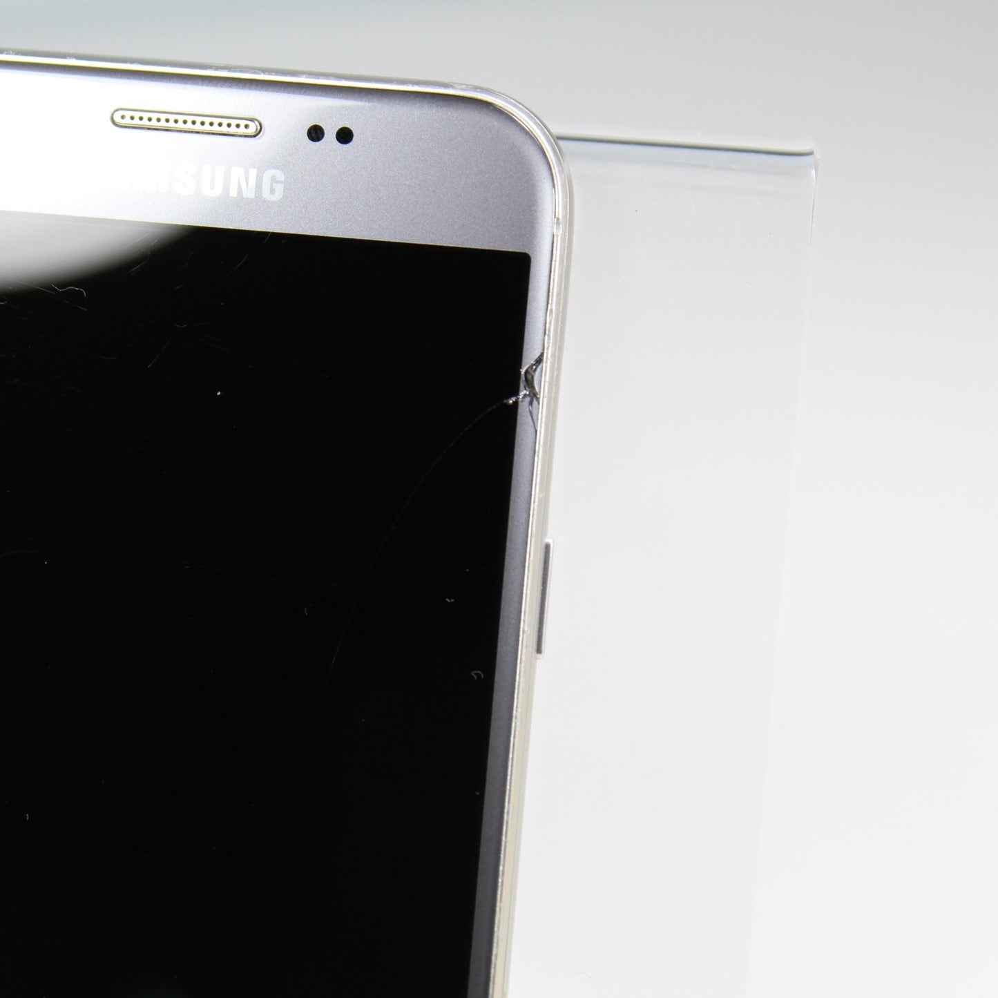 Samsung Galaxy J3 Emerge J327P Boost Smartphone 4G LTE Silver 16GB For Parts