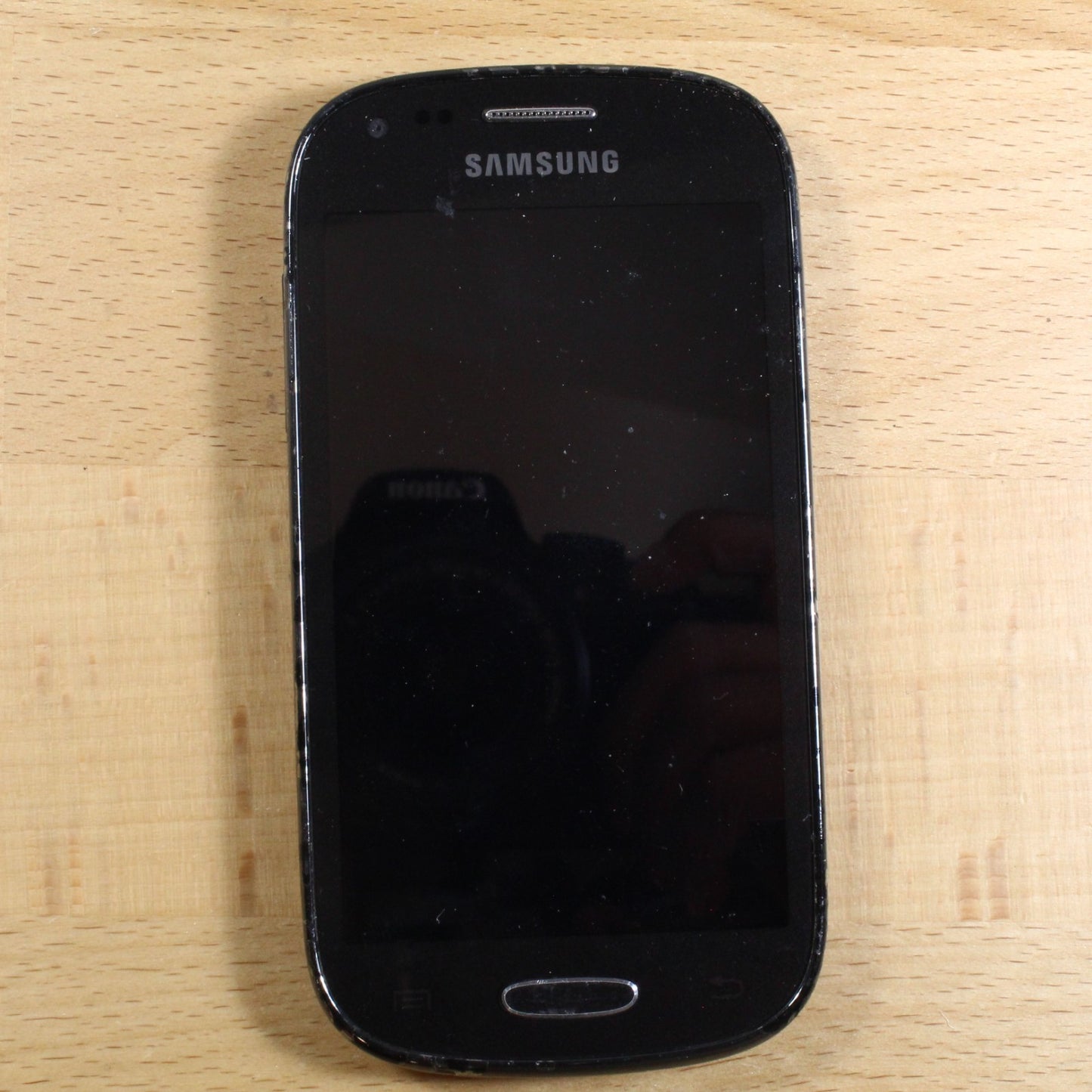 Samsung Galaxy Light SGH-T399 Black Smartphone For Parts #386