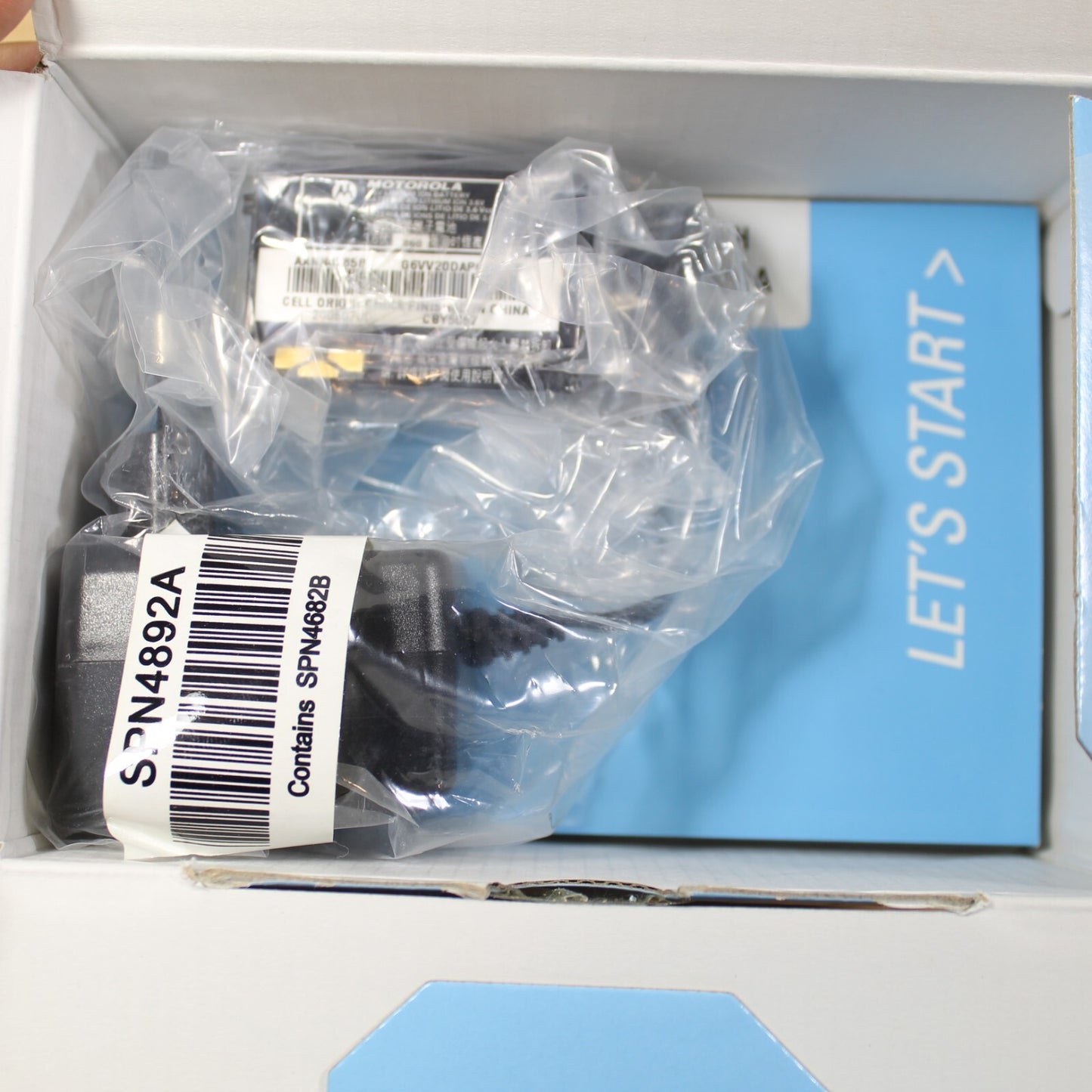 Rare Vintage Motorola C390 Phone Blue International In Box Collectible
